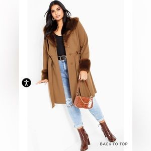 Make Me Blush Coat- Caramel